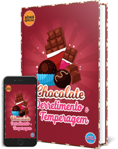 chocolate livro e fone