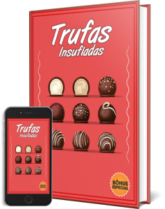 livro e fone trufas